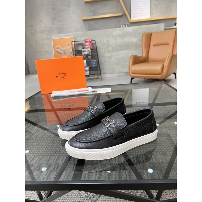 H**mes leather shoes